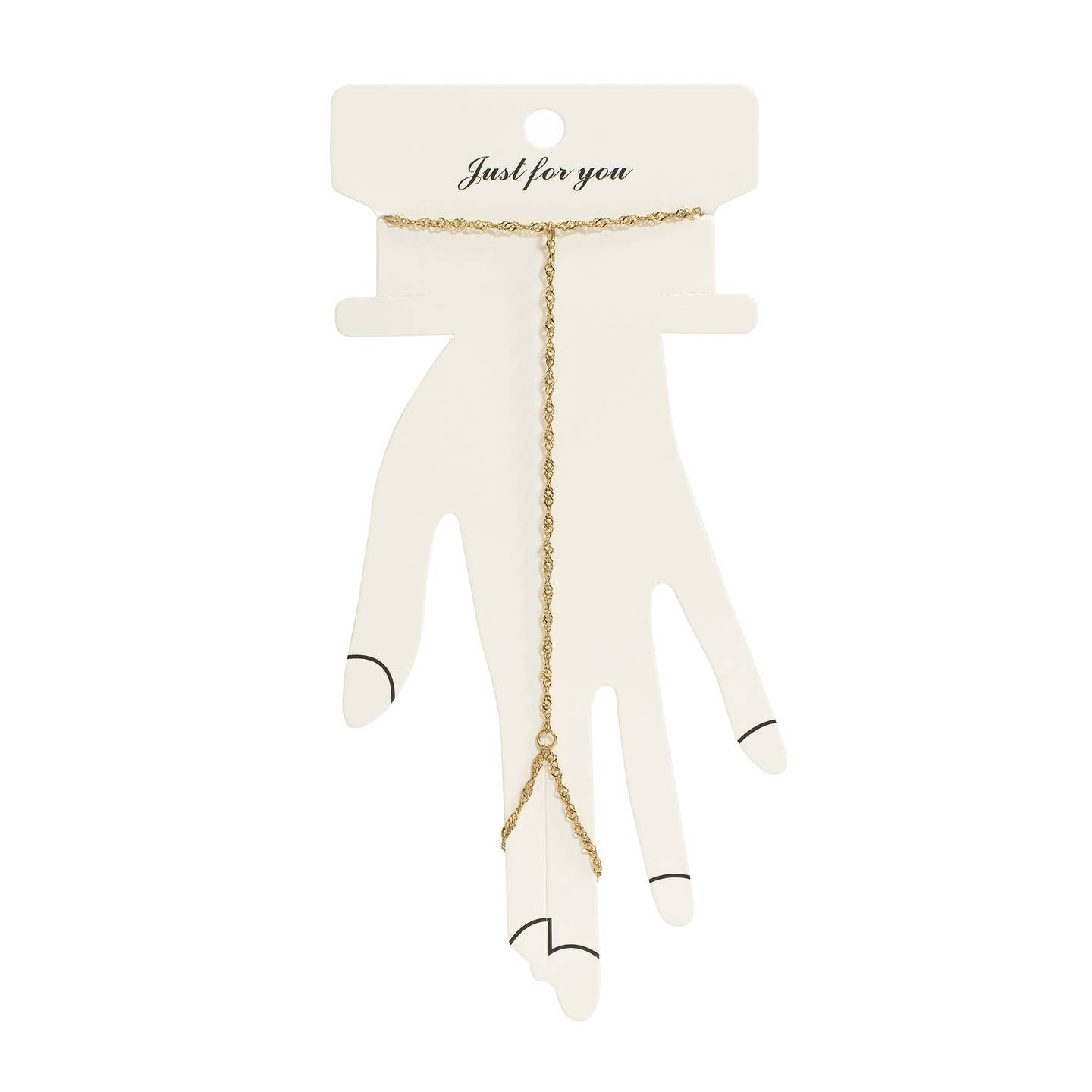Singapore Hand Chain (18K Gold PVD)