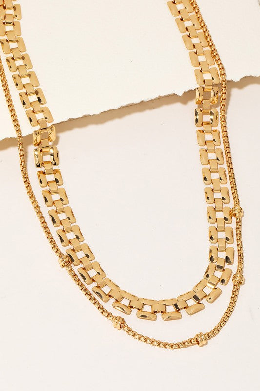 Layer Chain Necklace