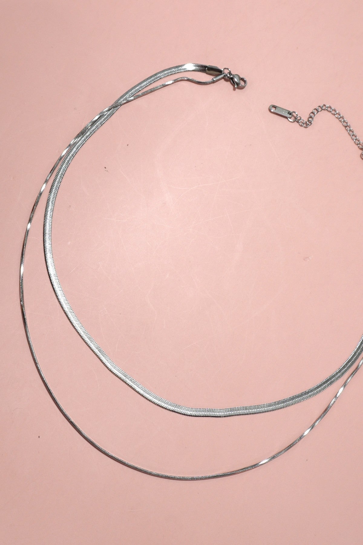 Multi Layer Necklace (Silver)
