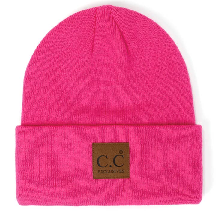Fushia CC Beanie Hat