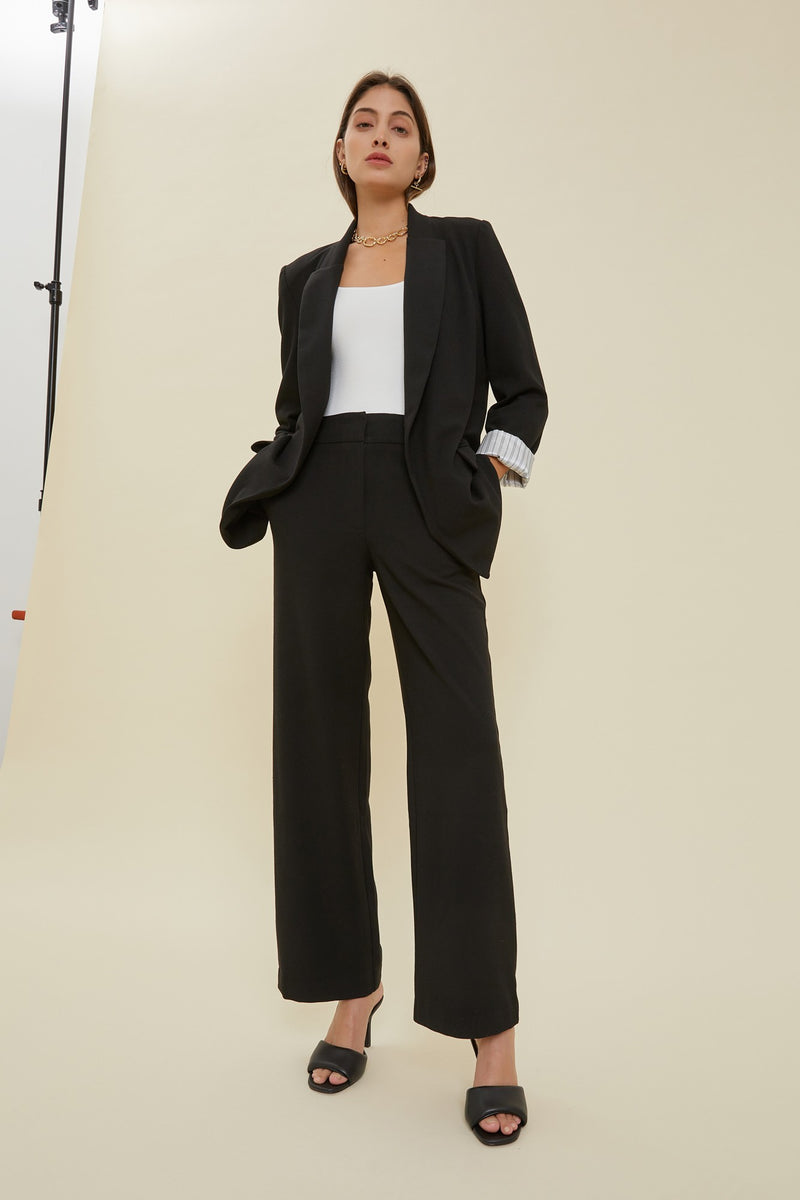 Josephine Chaus blazer  Blazer, Black blazers, Fitted blazer