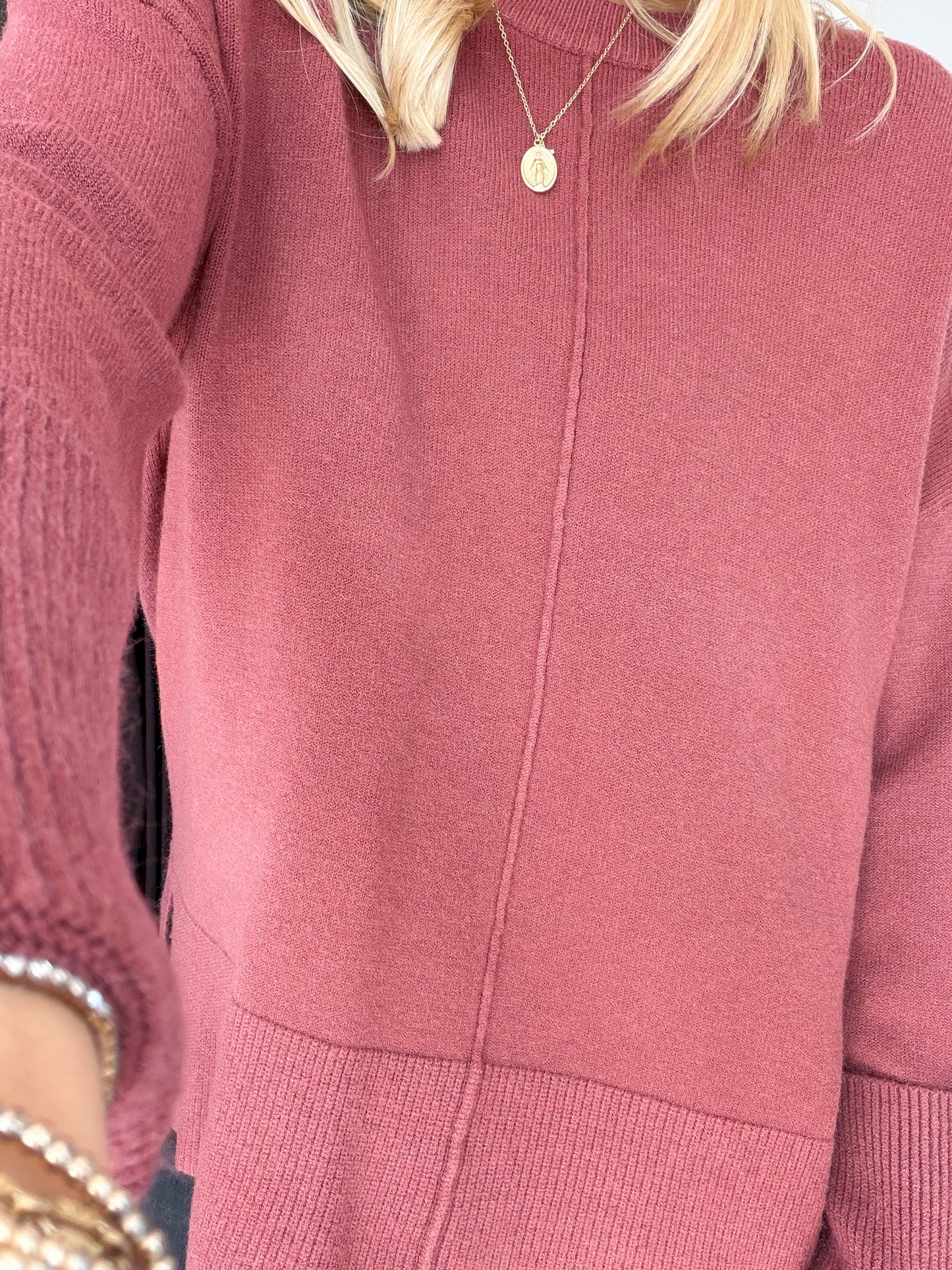 Fired Brick Sweater