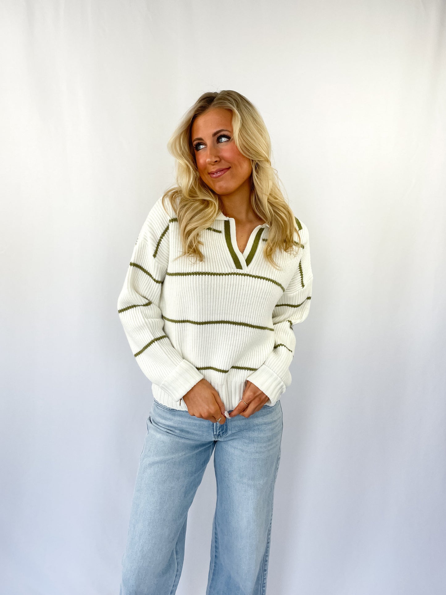 Olive Luxe Pullover