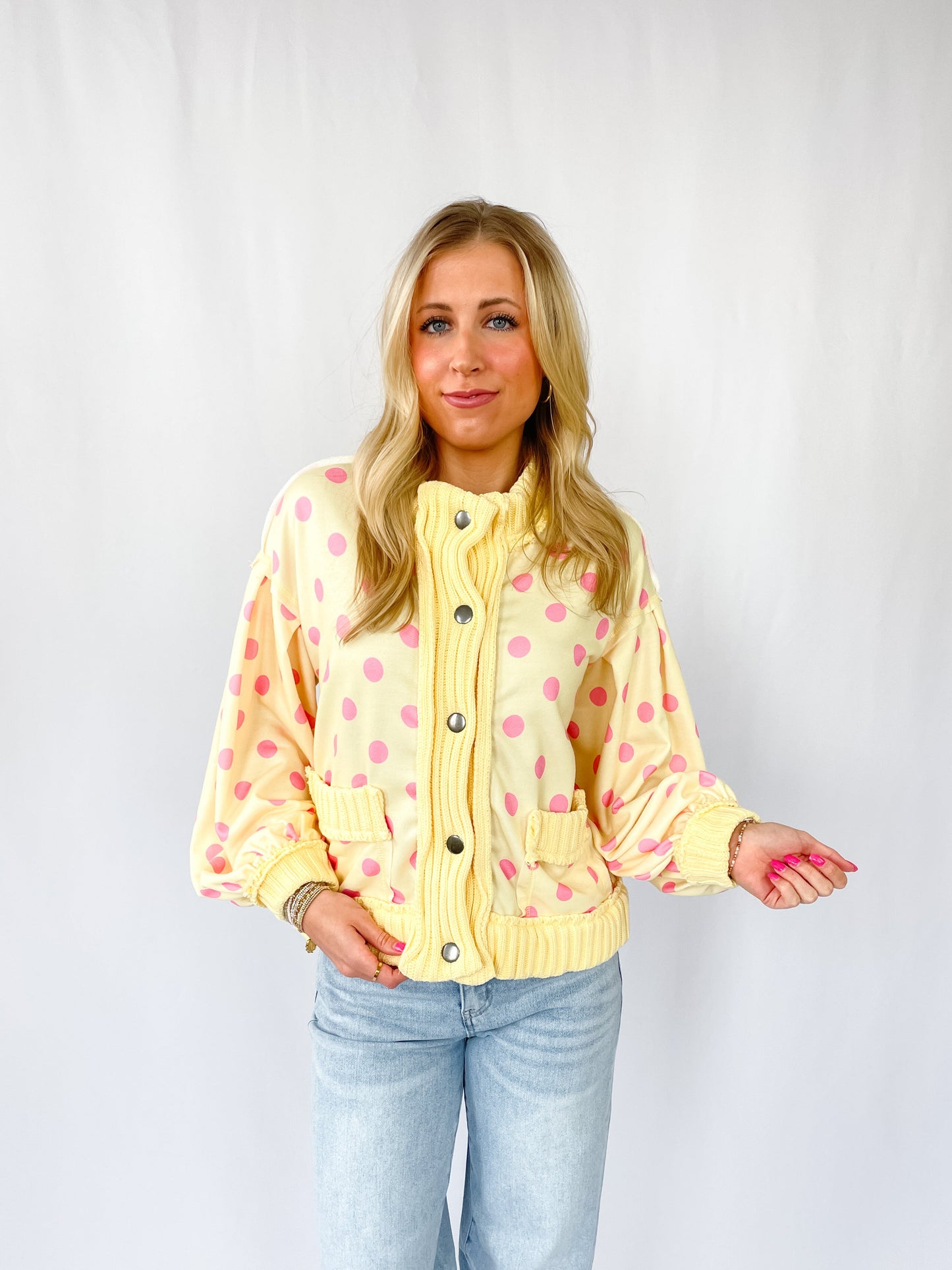 Vintage Polka Dot Jacket
