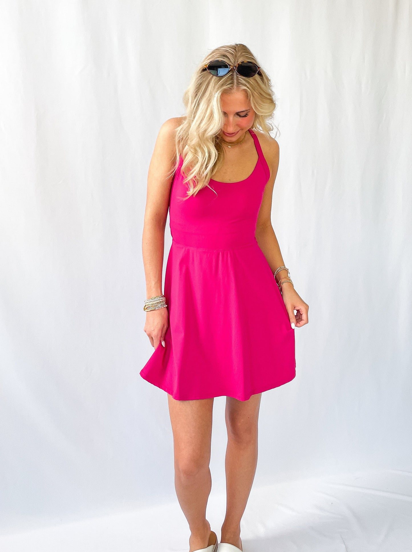 Plum Pink Active Dress