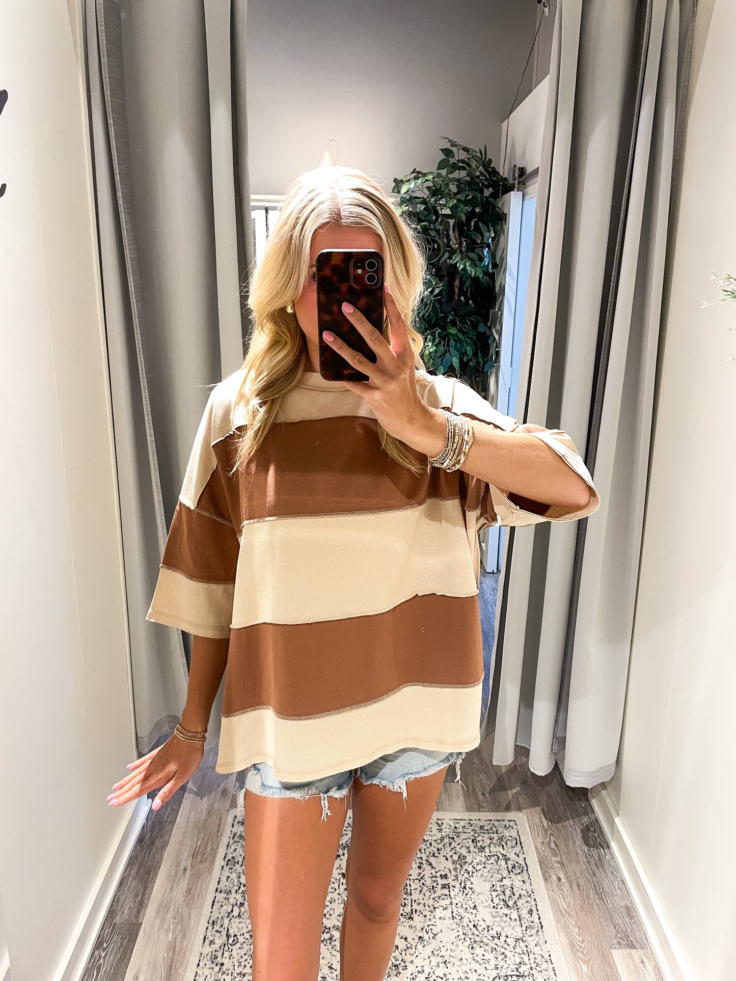 Carmel Color Block Tee