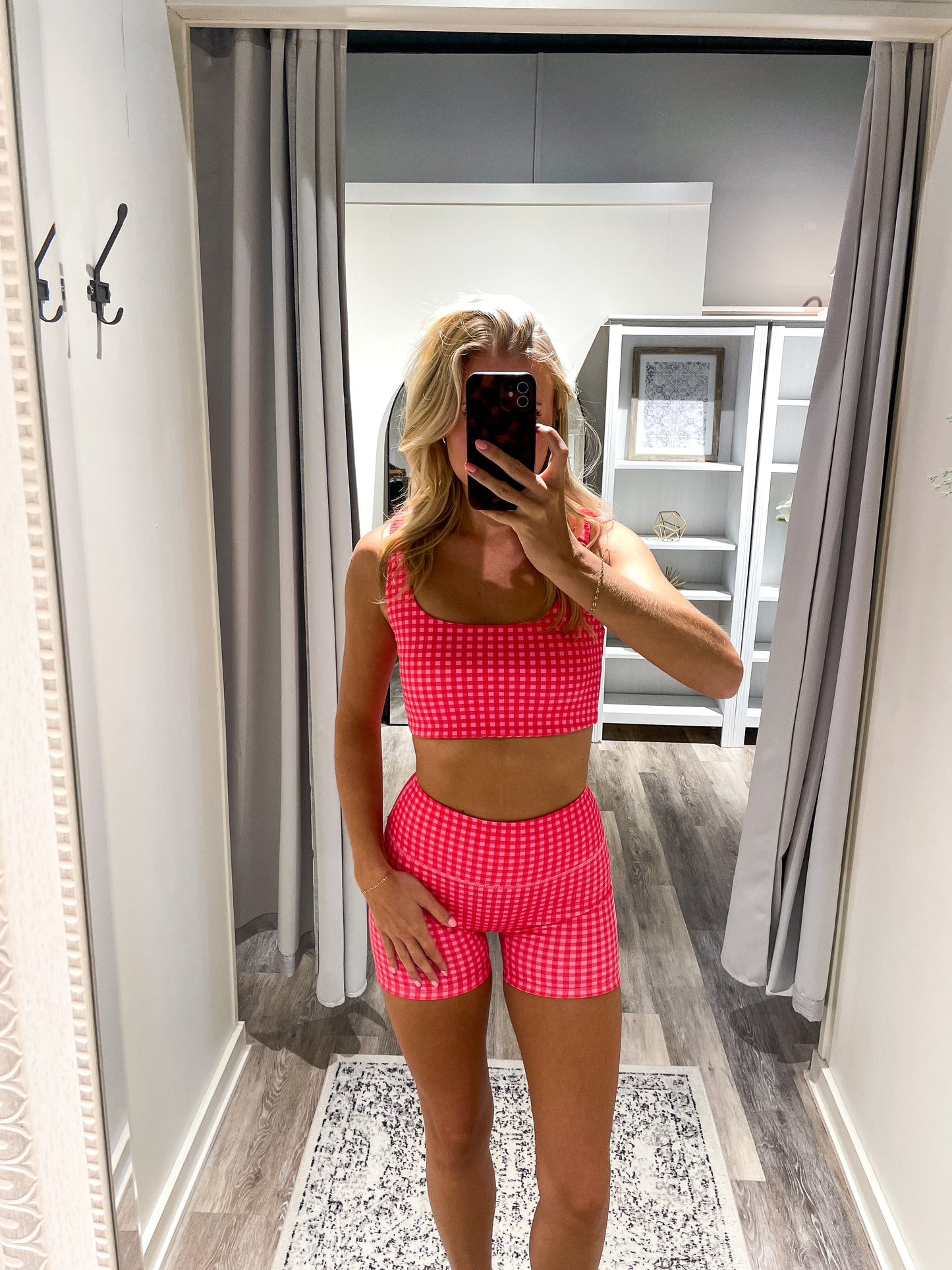 Hot Girl Gingham Set