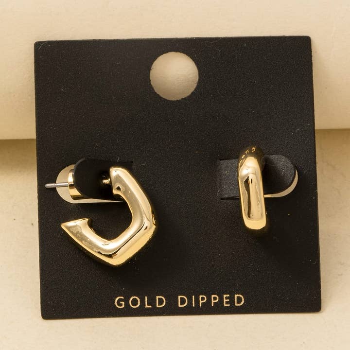 Simple Geometric Earrings