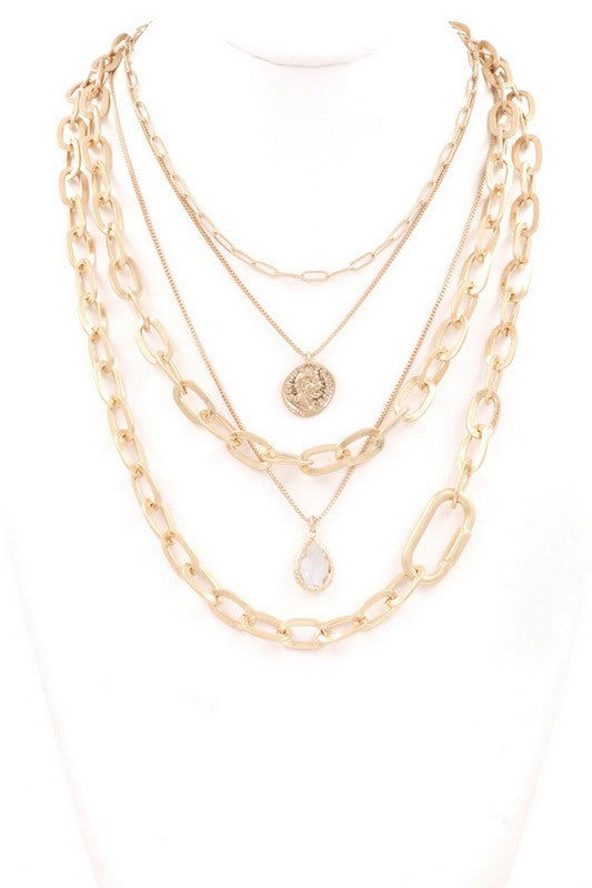Layer Coin Necklace