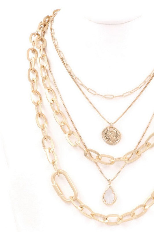 Layer Coin Necklace