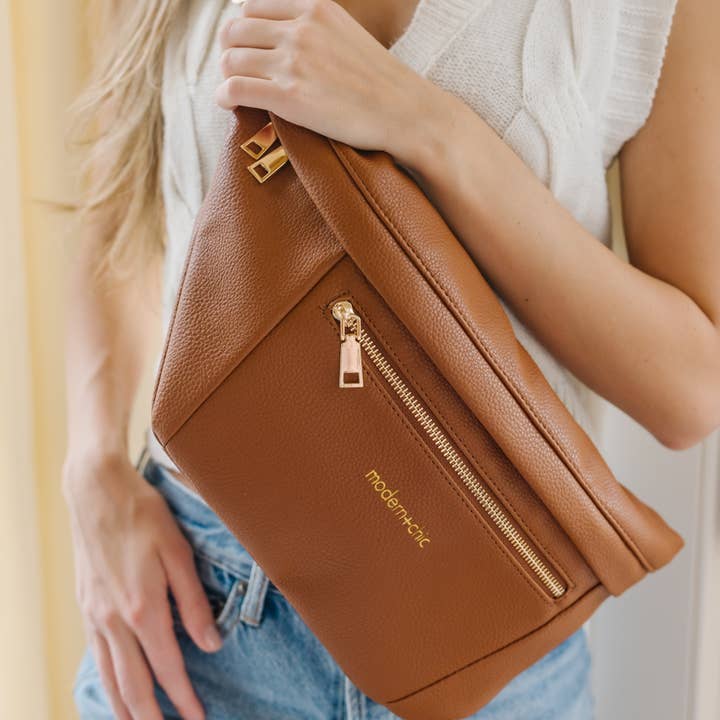 Presley Crossbody (Camel)