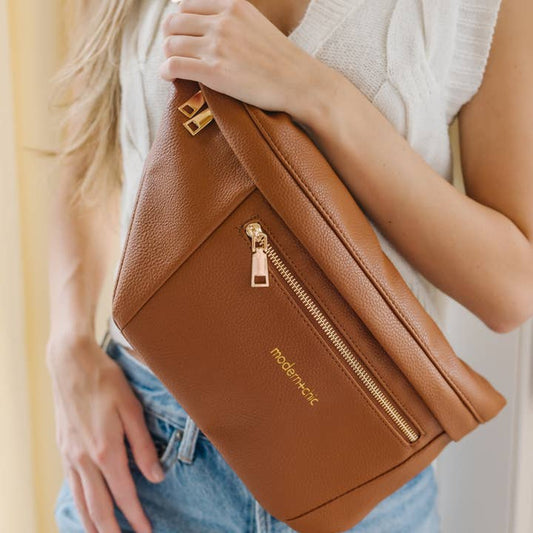 Presley Crossbody (Camel)