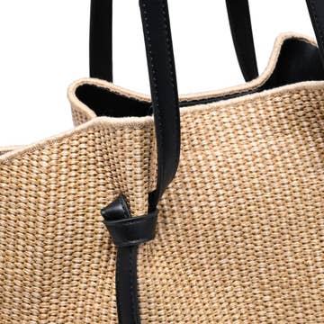 Lorenza Straw Tote