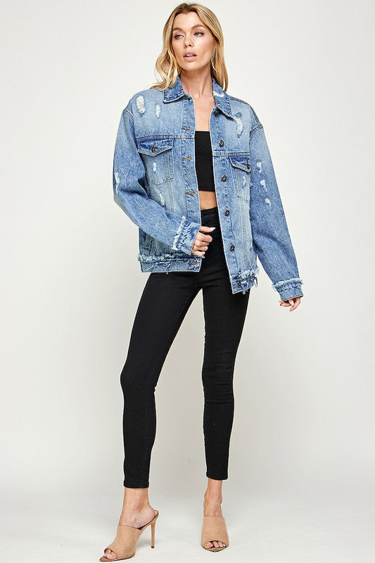 Oversize Medium Denim Jacket