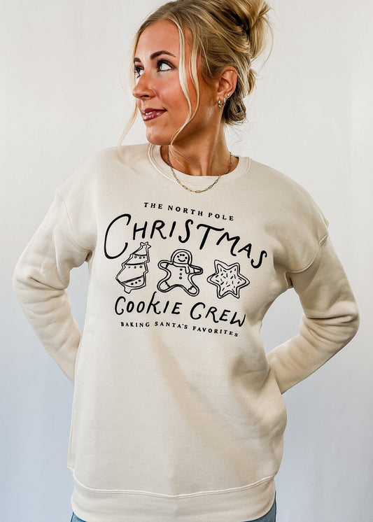The North Pole Christmas Cookie Sweatshirt