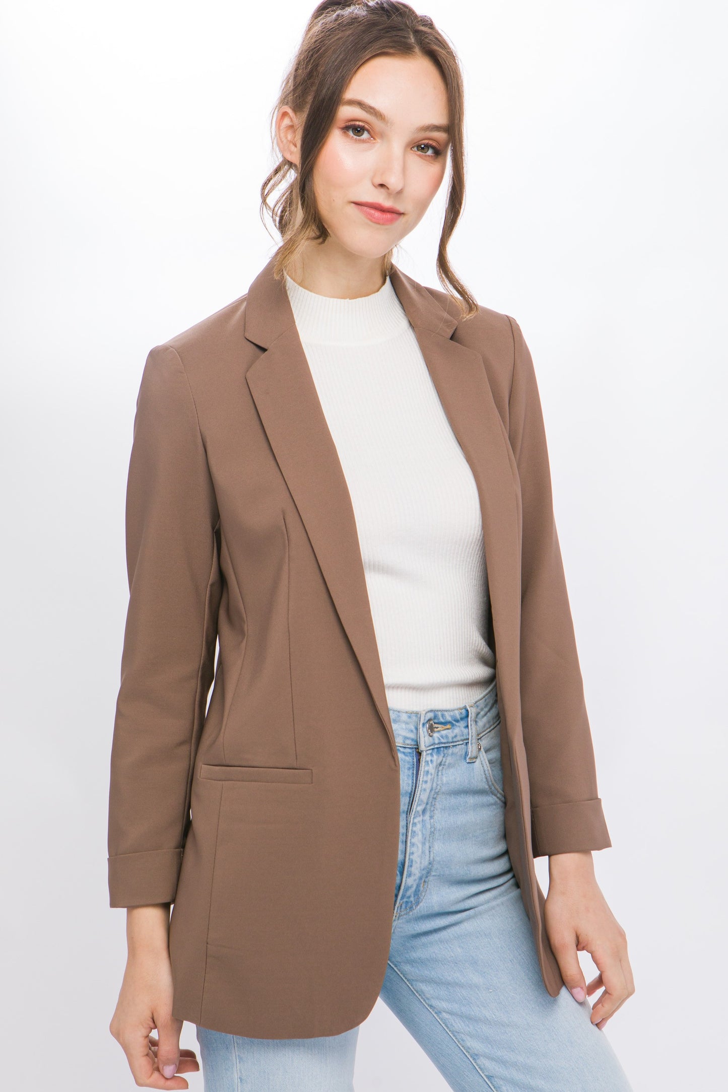 Truffle Vertigo Blazer