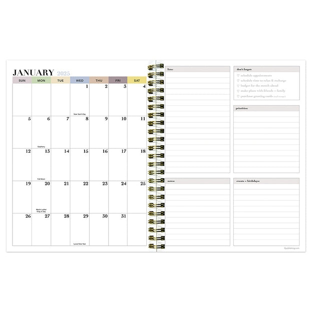 2025 Lemons of Capri Planner