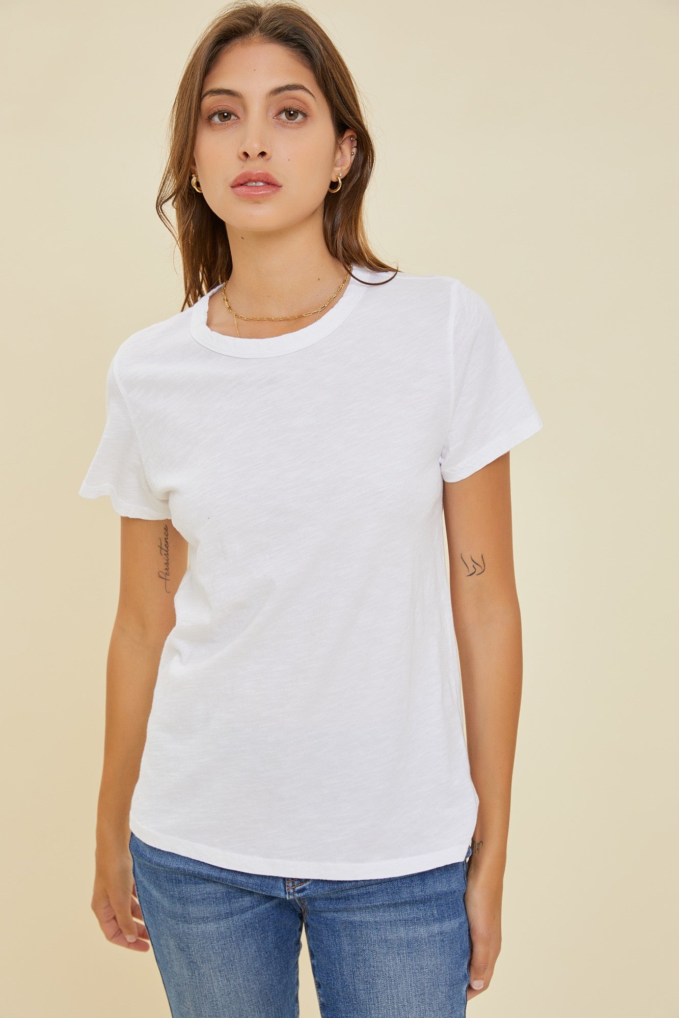 Slub Tee (White)