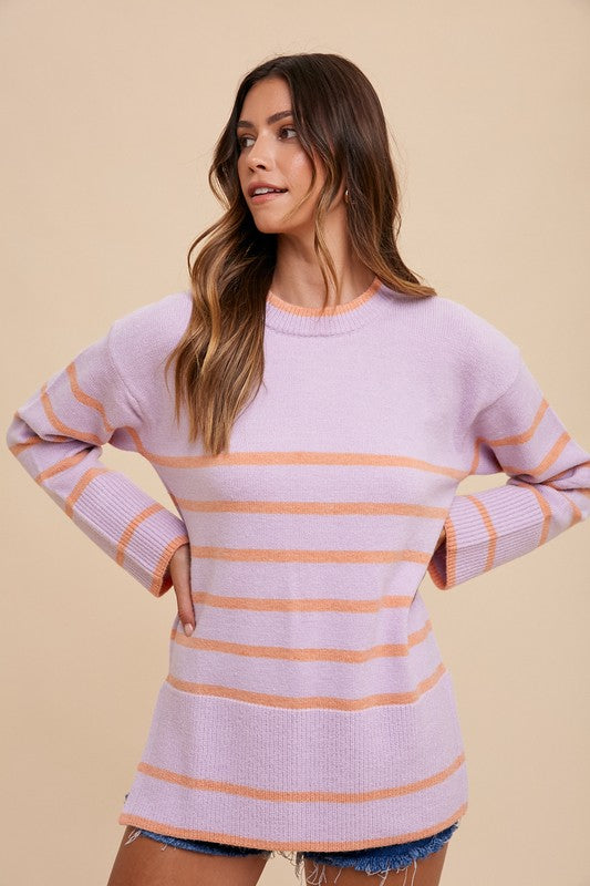 Lilac Melon Sweater