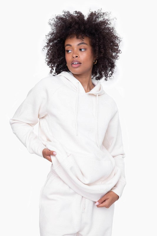 Oversized Hoodie Pullover(Pearl)