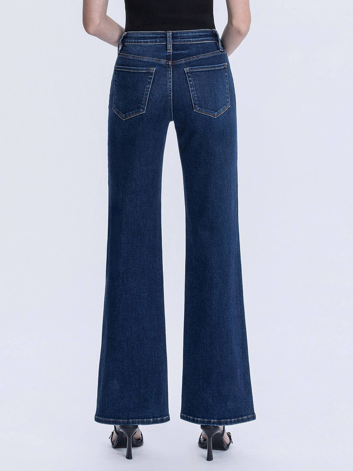 Dark Wash Vintage Flare Jeans