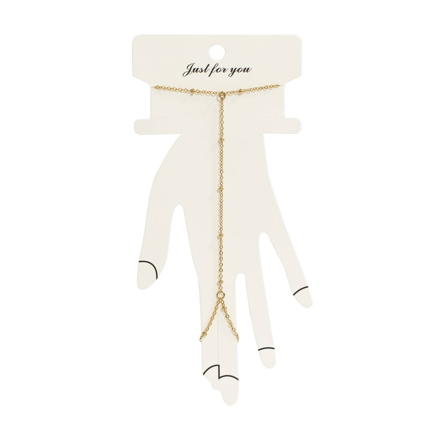 Satellite Hand Chain (18K Gold PVD)