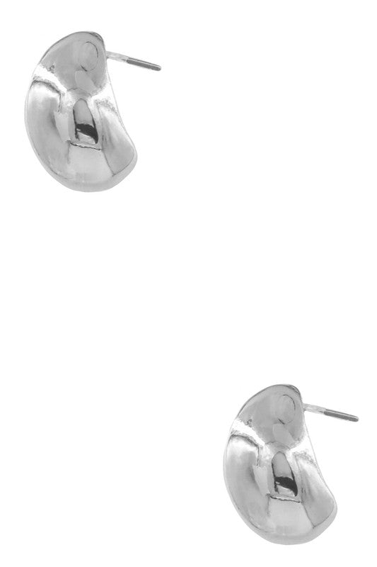 Silver Teardrop Earrings