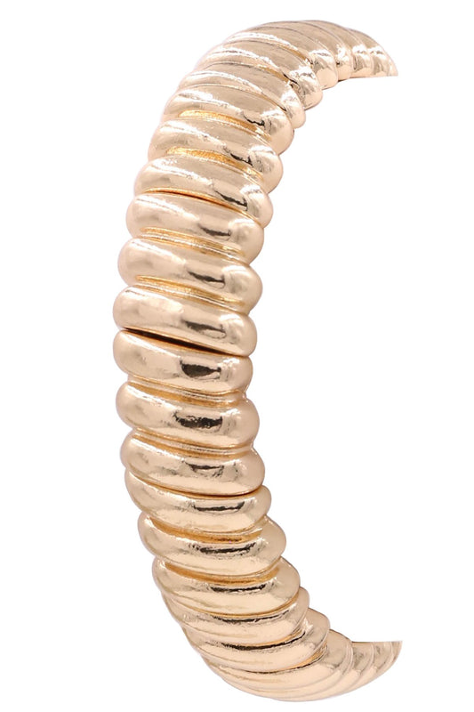 Gold Stretch Bracelet
