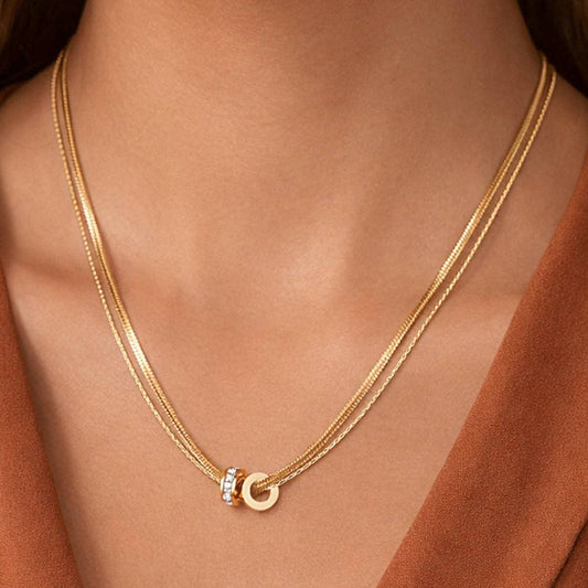Dainty Chain Multi Layer Necklace