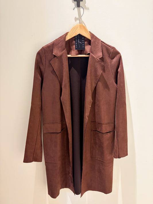 Chocolate Suede Jacket