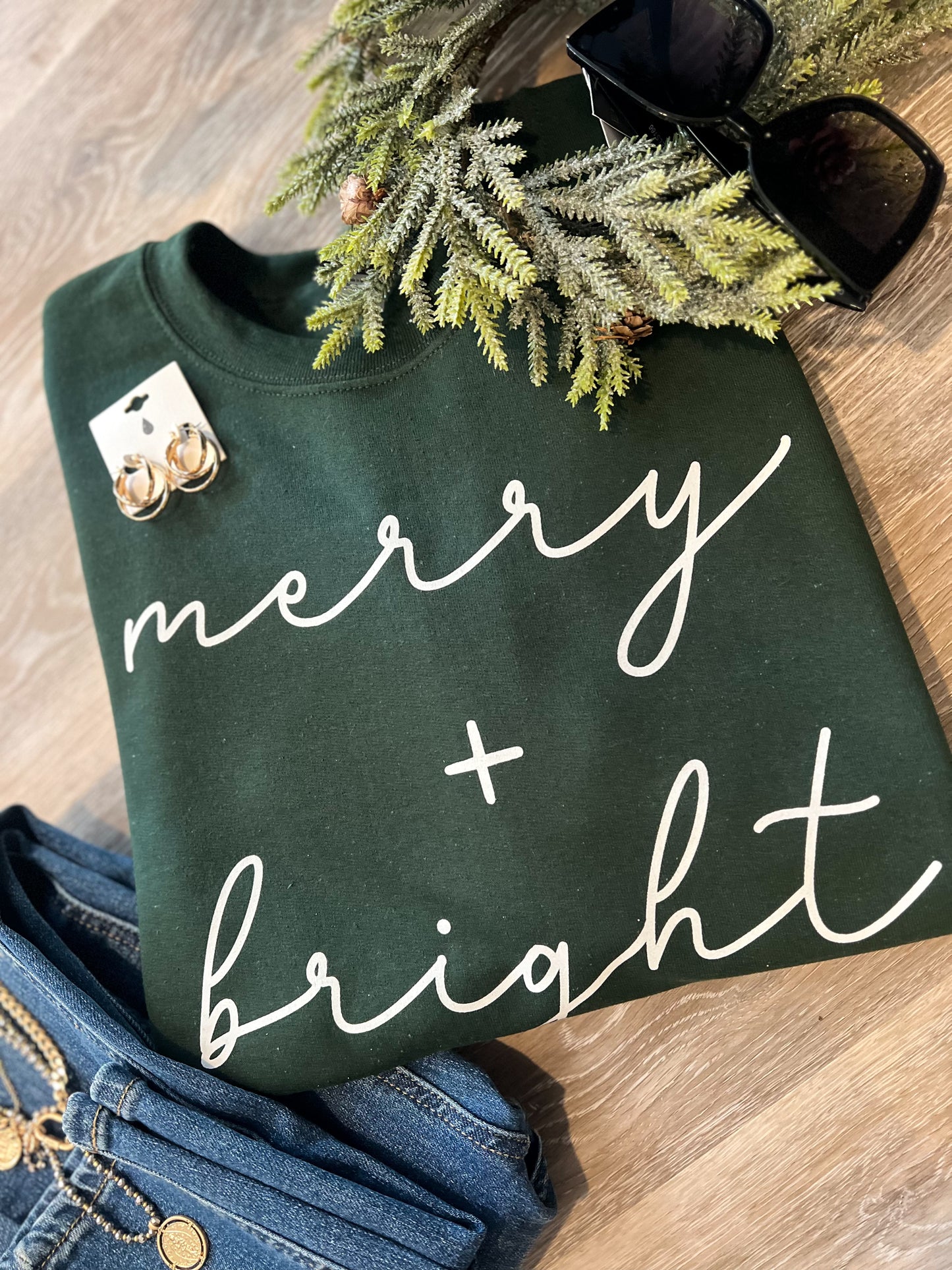 Merry & Bright Sweatshirt