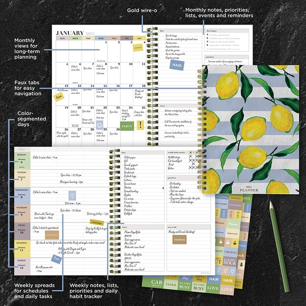 2025 Lemons of Capri Planner