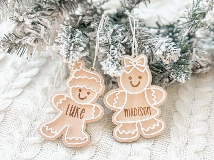 PRE-ORDER Custom Gingerbread Ornament