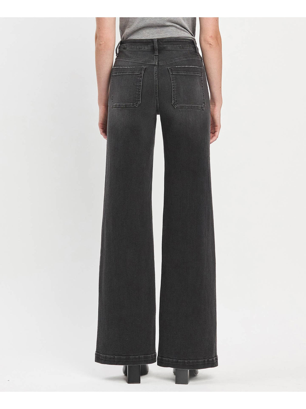 Patch Pocket Wide Trouser Jeans