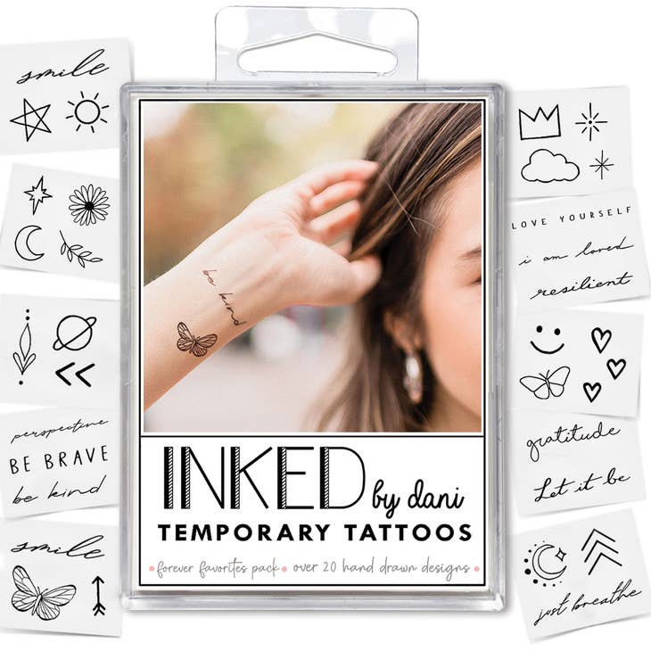 Temp. Tattoo Pack - Forever Favorites