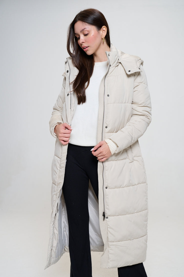 Puffer Parka(Cream)