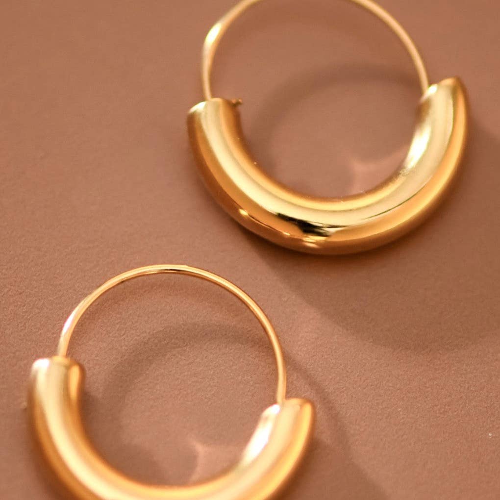 Bold Minimal Hoop