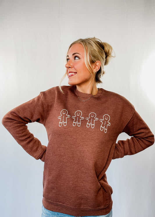 Gingerbread Sweatshirt (Chocolate)