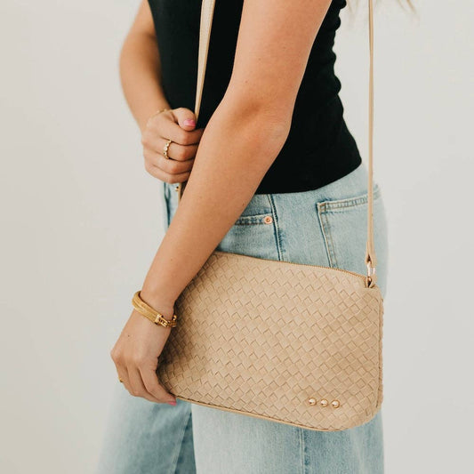 Harper Suede Shoulder Bag