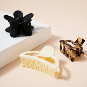 Crescent Hair Claws Set