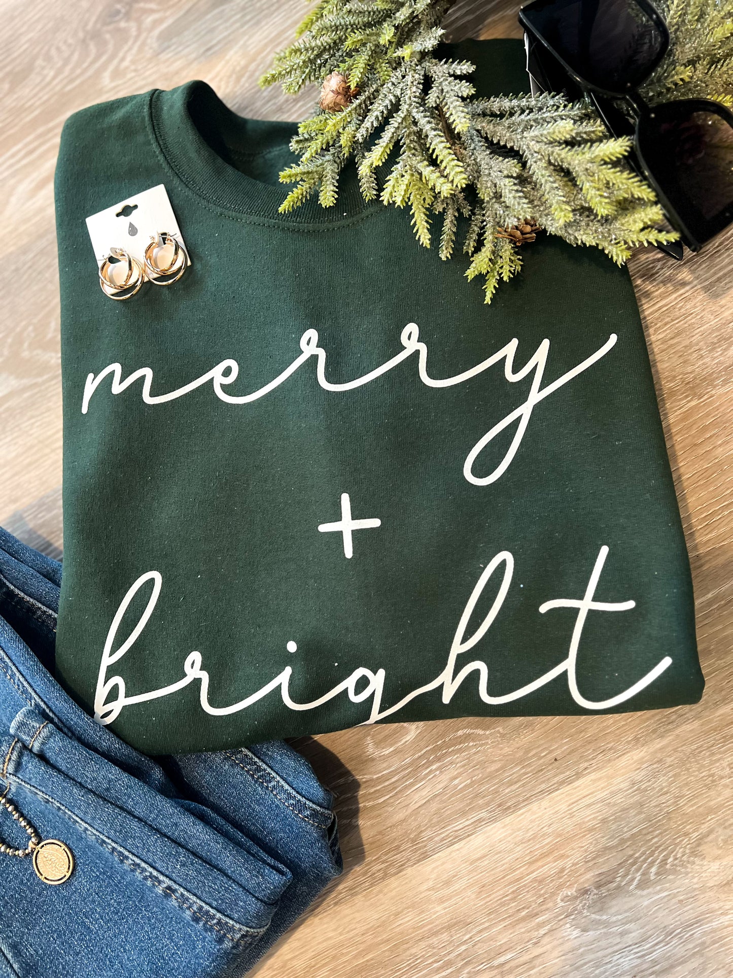 Merry & Bright Sweatshirt