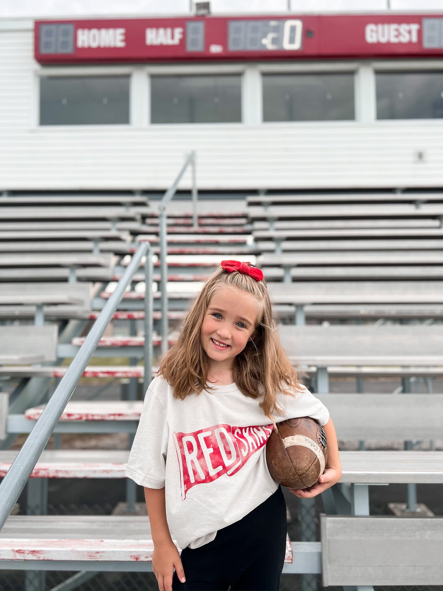 Redskins Pennant Tee - 2024 Wapak Spirit Tee!