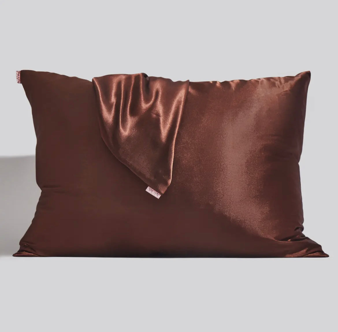 Kitsch Satin Pillowcase- Chocolate