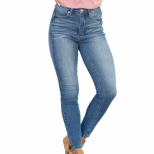 High Waist Tummy Control Denim