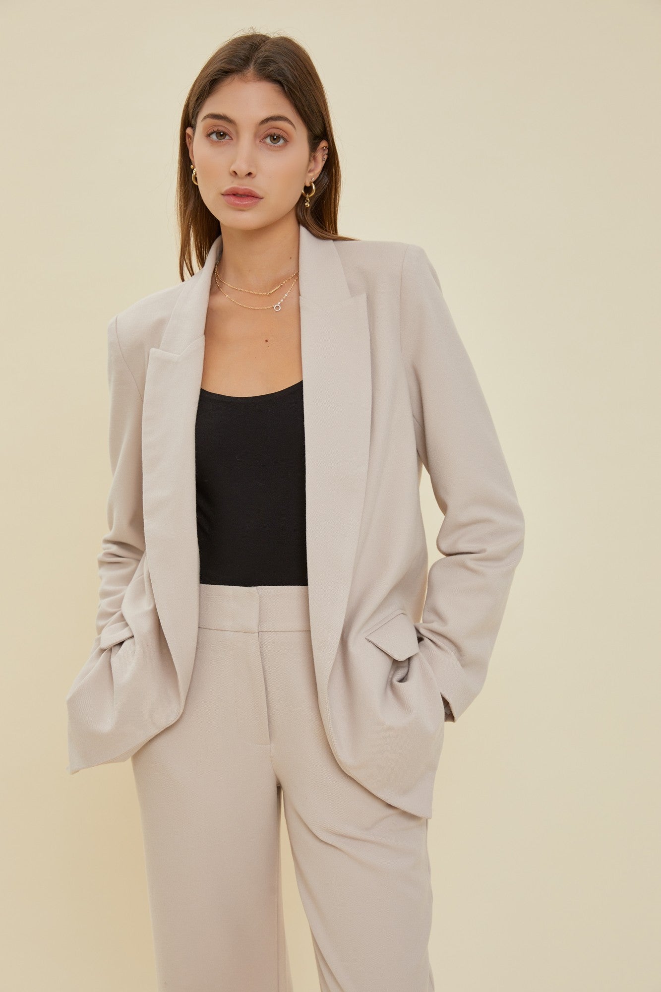 Josephine Blazer (Beige)