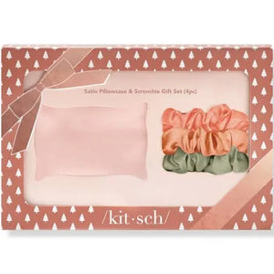 Kitsch Satin Pillowcase & Scrunchie Set