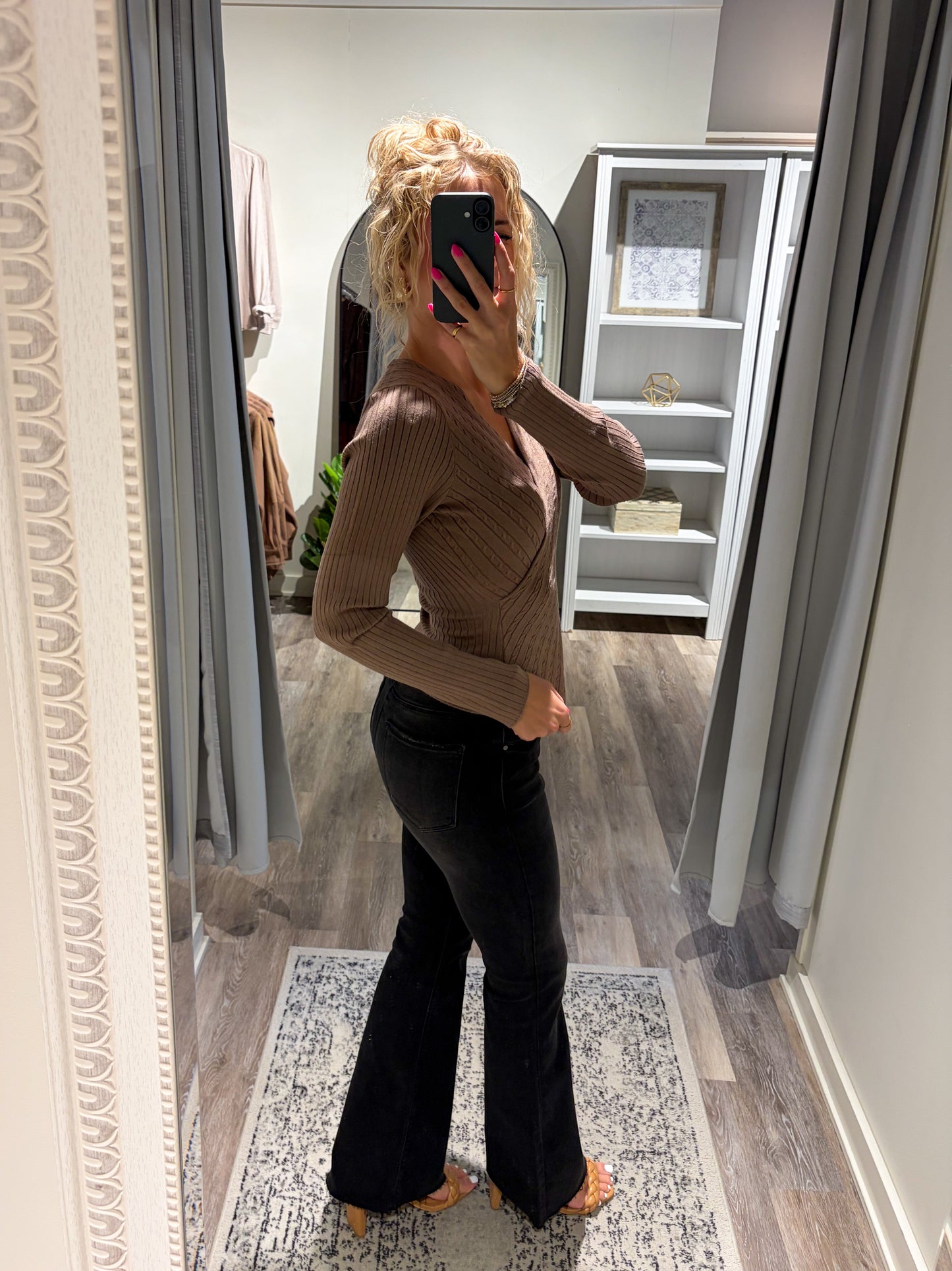 The Willow Wrap Top