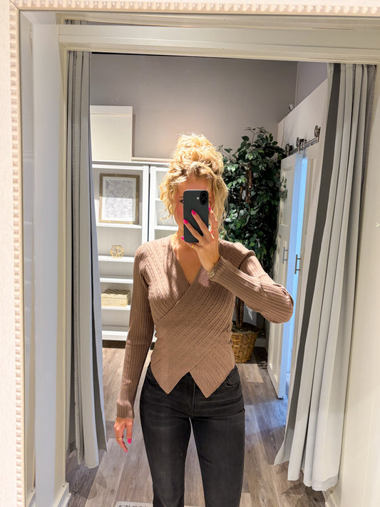 The Willow Wrap Top