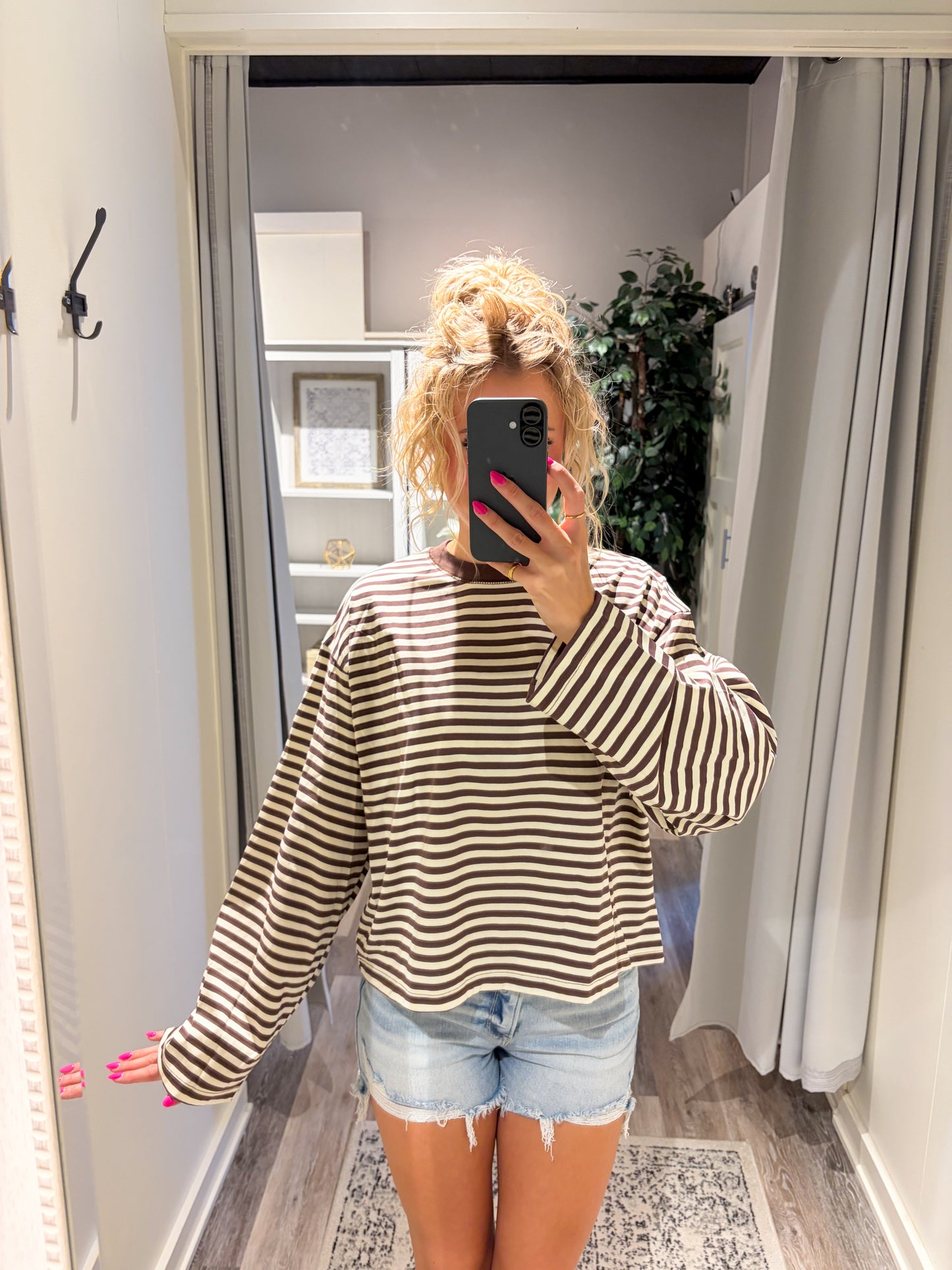 Sadie Stripe Top