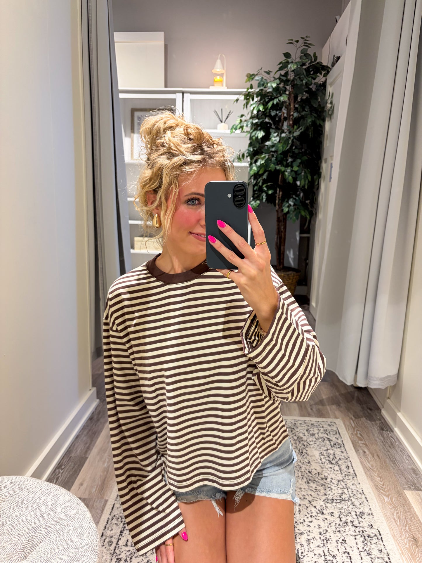 Sadie Stripe Top